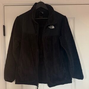 The North Face Black Sherpa Jacket Girls XL
